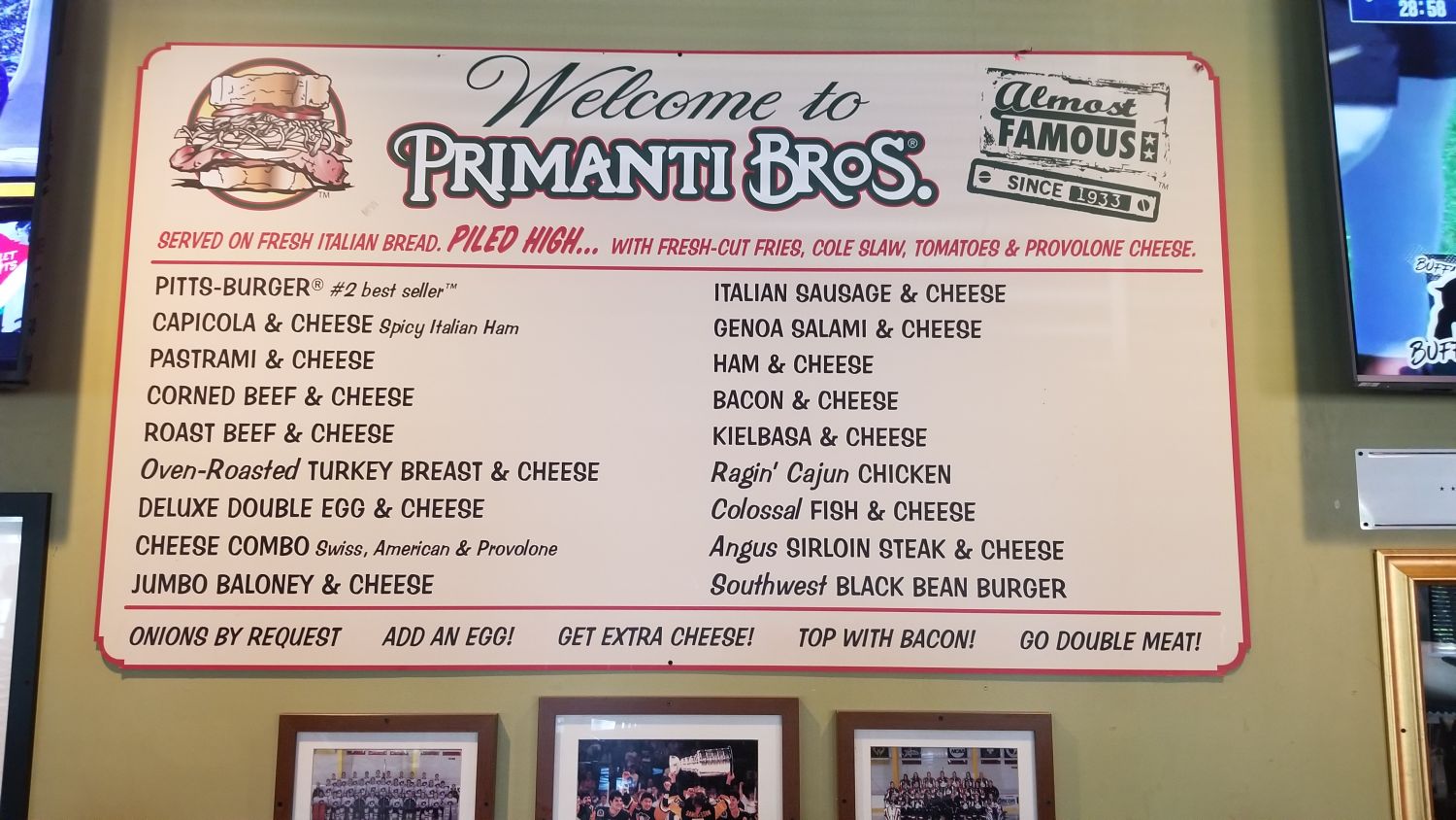 Primanti Brothers Restaurant 